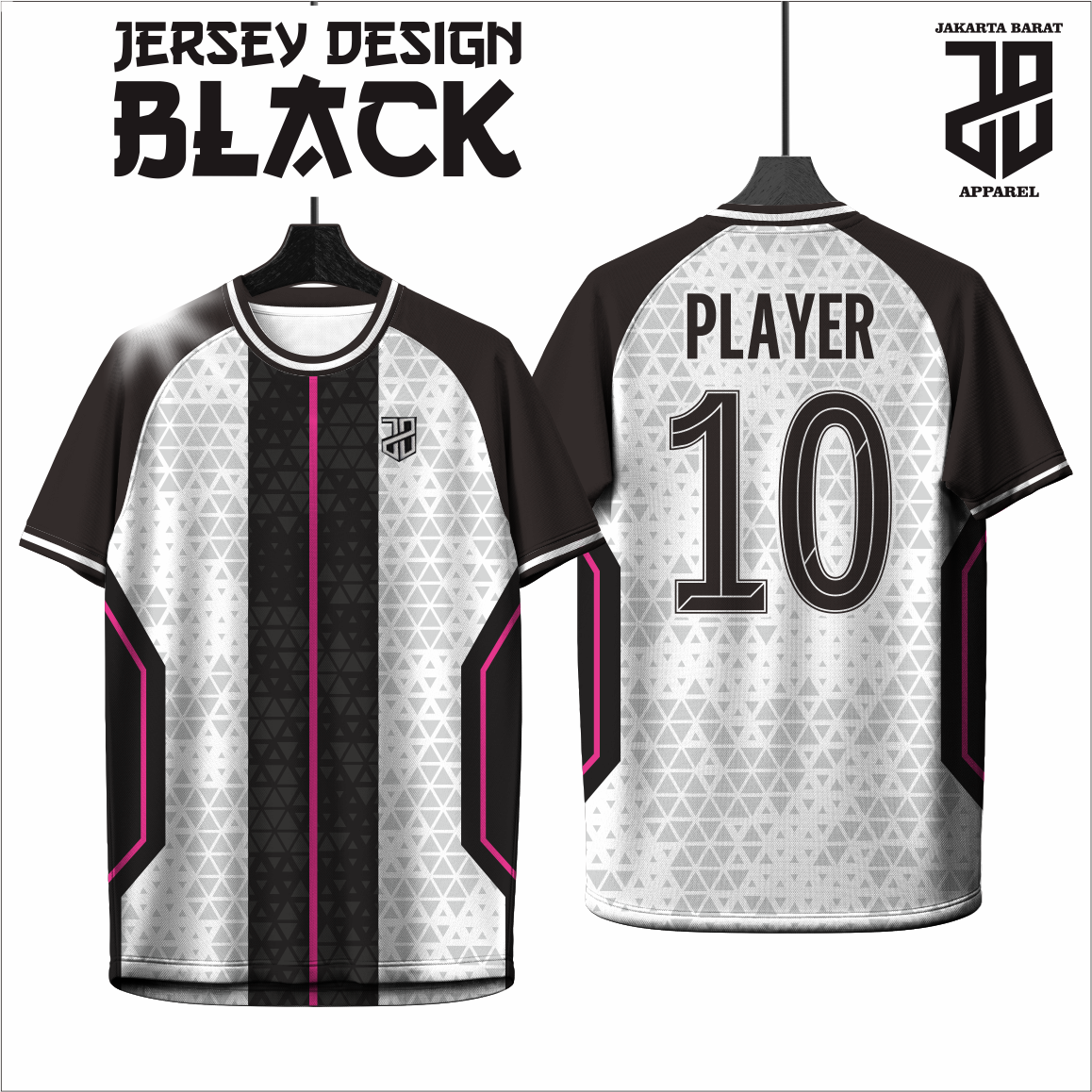 KAOS JERSEY FUTSAL BAJU  MOTIF ABSTRAK BLACK/HITAM  DRY FIT PREMIUM BAHAH EMBOSH MURAH FREE COSTUM KIDS ANAK DAN DEWASA BIG SIZE