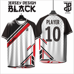 KAOS JERSEY FUTSAL BAJU  MOTIF ABSTRAK BLACK/HITAM  DRY FIT PREMIUM BAHAH EMBOSH MURAH FREE COSTUM KIDS ANAK DAN DEWASA BIG SIZE
