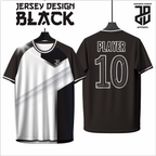 KAOS JERSEY FUTSAL BAJU  MOTIF ABSTRAK BLACK/HITAM  DRY FIT PREMIUM BAHAH EMBOSH MURAH FREE COSTUM KIDS ANAK DAN DEWASA BIG SIZE