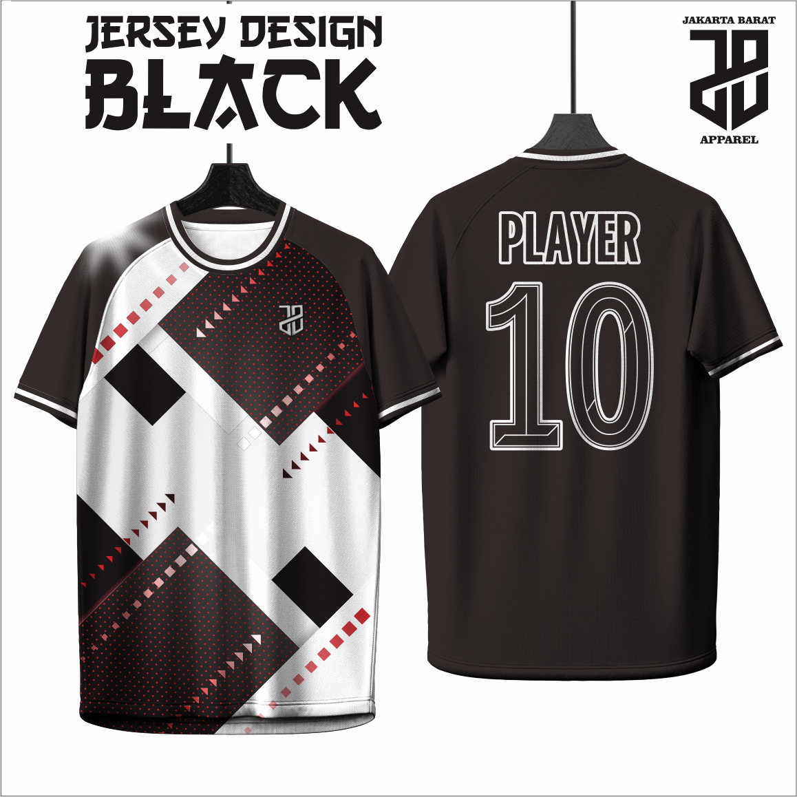 KAOS JERSEY FUTSAL BAJU  MOTIF ABSTRAK BLACK/HITAM  DRY FIT PREMIUM BAHAH EMBOSH MURAH FREE COSTUM KIDS ANAK DAN DEWASA BIG SIZE