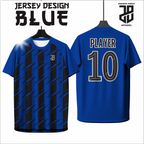 KAOS JERSEY FUTSAL BAJU  MOTIF kekinian BLUE/BIRU  DRY FIT PREMIUM MURAH BAHAN EMBOSH KIDS ANAK DAN DEWASA COWO/CEWE BIG SIZE