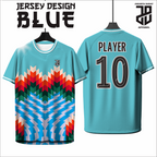 KAOS JERSEY FUTSAL BAJU & BADMINTON  MOTIF kekinian BLUE/BIRU  DRY FIT PREMIUM MURAH BAHAN EMBOSH KIDS ANAK DAN DEWASA COWO/CEWE BIG SIZE
