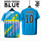 KAOS JERSEY FUTSAL BAJU & BADMINTON  MOTIF kekinian BLUE/BIRU  DRY FIT PREMIUM MURAH BAHAN EMBOSH KIDS ANAK DAN DEWASA COWO/CEWE BIG SIZE