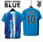 KAOS JERSEY FUTSAL BAJU & BADMINTON  MOTIF kekinian BLUE/BIRU  DRY FIT PREMIUM MURAH BAHAN EMBOSH KIDS ANAK DAN DEWASA COWO/CEWE BIG SIZE
