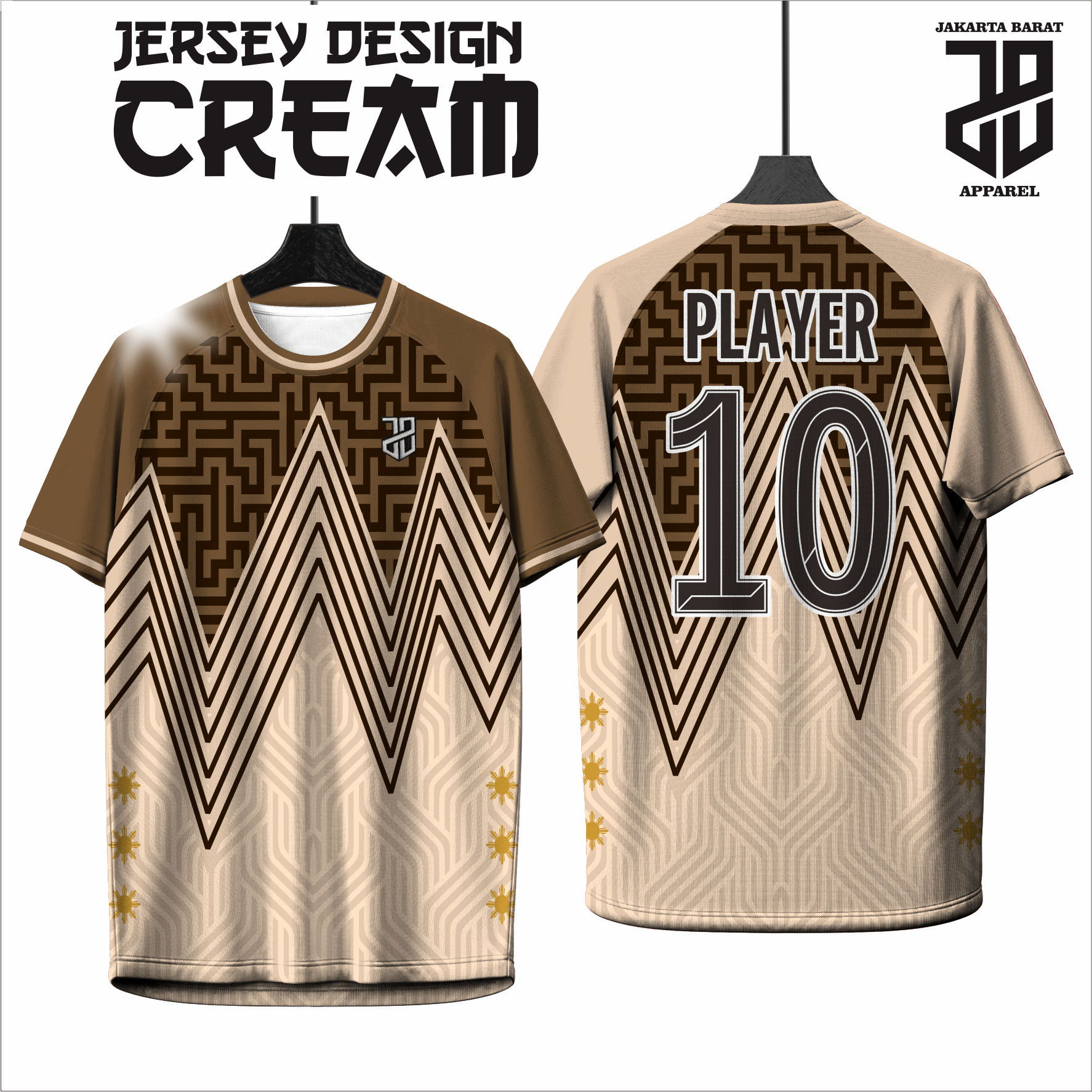 KAOS JERSEY FUTSAL BAJU & BADMINTON  MOTIF ABSTRAK CREAM/COKLAT MUDA  DRY FIT PREMIUM MURAH KIDS ANAK DAN DEWASA BIG SIZE (Copy) (Copy) (Copy) (Copy) (Copy) (Copy) (Copy) (Copy) (Copy) (Copy)