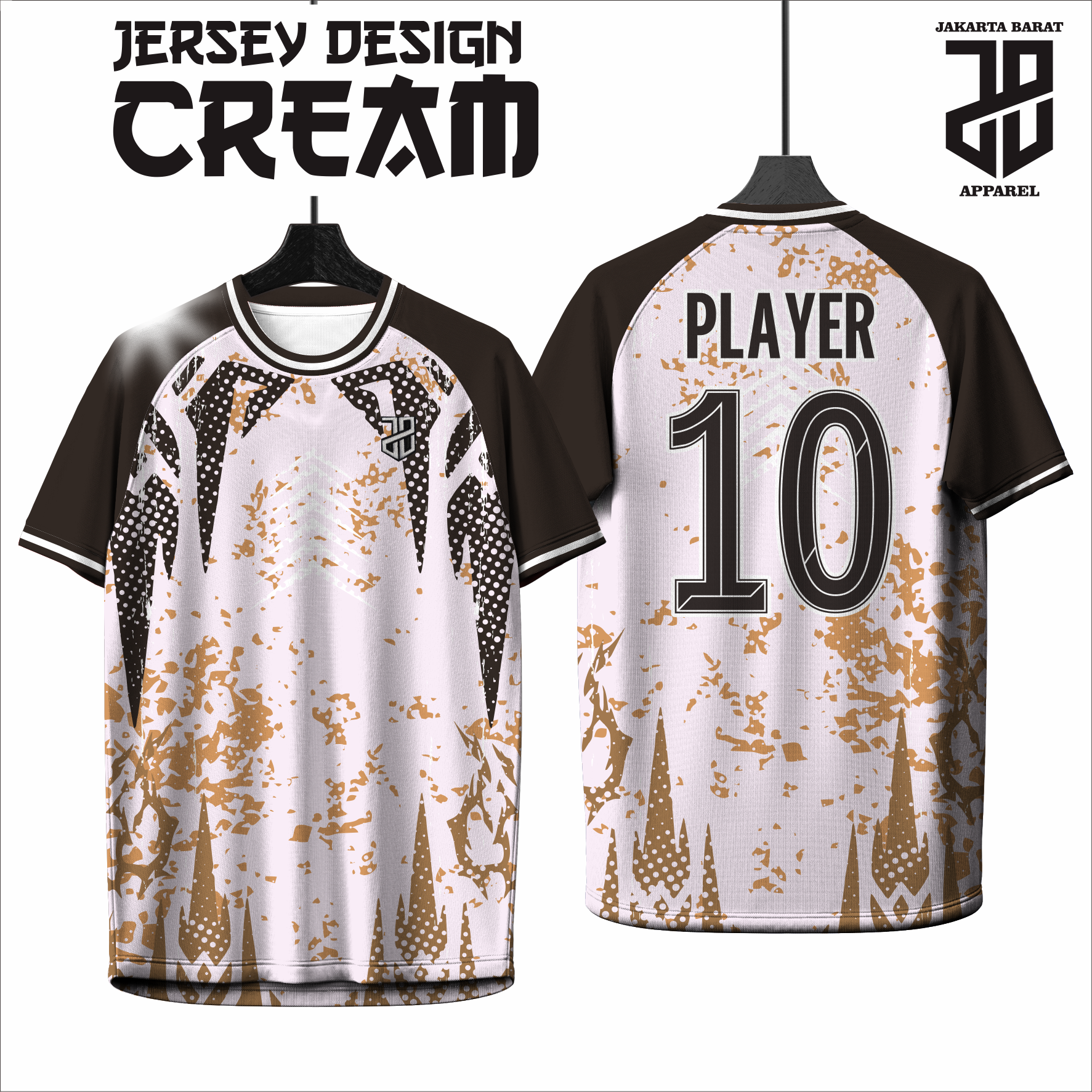 KAOS JERSEY FUTSAL & BADMINTON BAJU   MOTIF ABSTRAK CREAM/COKLAT  DRY FIT PREMIUM MURAH KIDS ANAK DAN DEWASA BIG SIZE (Copy) (Copy) (Copy) (Copy) (Copy) (Copy) (Copy) (Copy) (Copy) (Copy) (Copy) (Copy) (Copy)