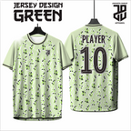 KAOS JERSEY FUTSAL & BADMINTON BAJU   MOTIF KEKINIAN GREEN/HIJAU  DRY FIT PREMIUM MURAH BAHAN EMBOSH KIDS ANAK DAN DEWASA COWO/CEWEBIG SIZE
