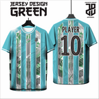 KAOS JERSEY FUTSAL & BADMINTON BAJU   MOTIF KEKINIAN GREEN/HIJAU  DRY FIT PREMIUM MURAH BAHAN EMBOSH KIDS ANAK DAN DEWASA COWO/CEWEBIG SIZE
