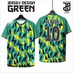KAOS JERSEY FUTSAL & BADMINTON Esport Green/Hijau – Desain Modern Full Print  DRY FIT PREMIUM MURAHBAHAN EMBOSH KIDS ANAK DAN DEWASA COWO/CEWE BIG SIZE