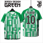 KAOS JERSEY FUTSAL & BADMINTON Esport Green/Hijau – Desain Modern Full Print  DRY FIT PREMIUM MURAHBAHAN EMBOSH KIDS ANAK DAN DEWASA COWO/CEWE BIG SIZE