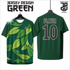 KAOS JERSEY FUTSAL & BADMINTON Esport Green/Hijau – Desain Modern Full Print  DRY FIT PREMIUM MURAHBAHAN EMBOSH KIDS ANAK DAN DEWASA COWO/CEWE BIG SIZE