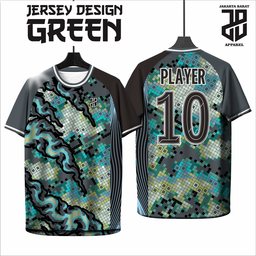 KAOS JERSEY FUTSAL & BADMINTON Custom Green/Hijau Edition  DRY FIT PREMIUM MURAH KIDS ANAK DAN DEWASA BIG SIZE (Copy) (Copy) (Copy) (Copy) (Copy) (Copy) (Copy) (Copy) (Copy) (Copy) (Copy)) (Copy) (Copy)
