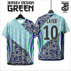 KAOS JERSEY FUTSAL & BADMINTON Custom Green/Hijau Edition  DRY FIT PREMIUM MURAH BAHAN EMBOSH KIDS ANAK DAN DEWASA COWO/CEWE BIG SIZE