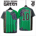 KAOS JERSEY FUTSAL & BADMINTON Custom Green/Hijau Edition  DRY FIT PREMIUM MURAH BAHAN EMBOSH KIDS ANAK DAN DEWASA COWO/CEWE BIG SIZE
