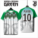 KAOS JERSEY FUTSAL & BADMINTON Custom Green/Hijau Edition  DRY FIT PREMIUM MURAH BAHAN EMBOSH KIDS ANAK DAN DEWASA COWO/CEWE BIG SIZE
