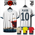 KAOS JERSEY FUTSAL & BADMINTON  Japanese Warrior Anime  DRY FIT PREMIUM MURAH BAHAN EMBOSH KIDS ANAK DAN DEWASA COWO/CEWE BIG SIZE