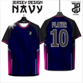 KAOS JERSEY FUTSAL & BADMINTON BAJU   Esport Profesional Motif NAVY Futuristik – Custom Nama & Logo  DRY FIT PREMIUM MURAH KIDS ANAK DAN DEWASA BIG SIZE (Copy) (Copy) (Copy) (Copy)