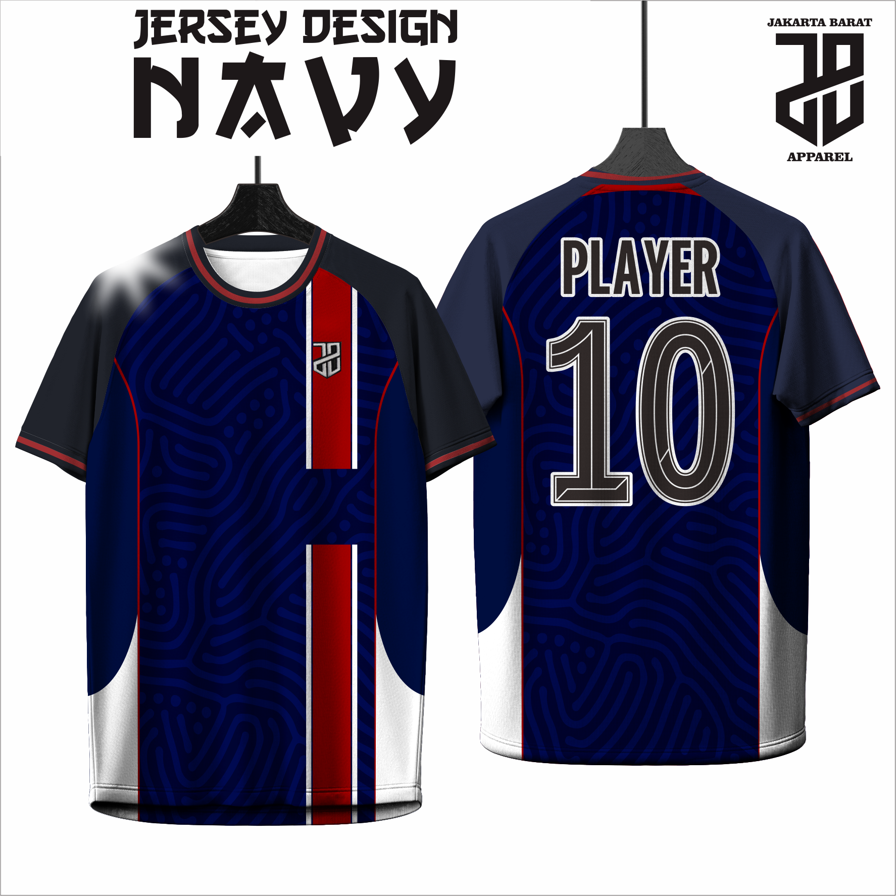 KAOS JERSEY FUTSAL & BADMINTON BAJU   Esport Profesional Motif NAVY Futuristik – Custom Nama & Logo  DRY FIT PREMIUM MURAH KIDS ANAK DAN DEWASA BIG SIZE (Copy) (Copy) (Copy) (Copy)