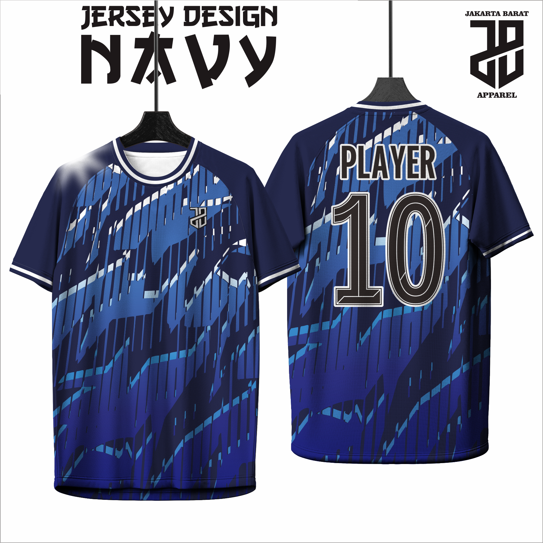 KAOS JERSEY FUTSAL & BADMINTON BAJU   Esport Profesional Motif NAVY Futuristik – Custom Nama & Logo  DRY FIT PREMIUM MURAH KIDS ANAK DAN DEWASA BIG SIZE (Copy) (Copy) (Copy) (Copy)