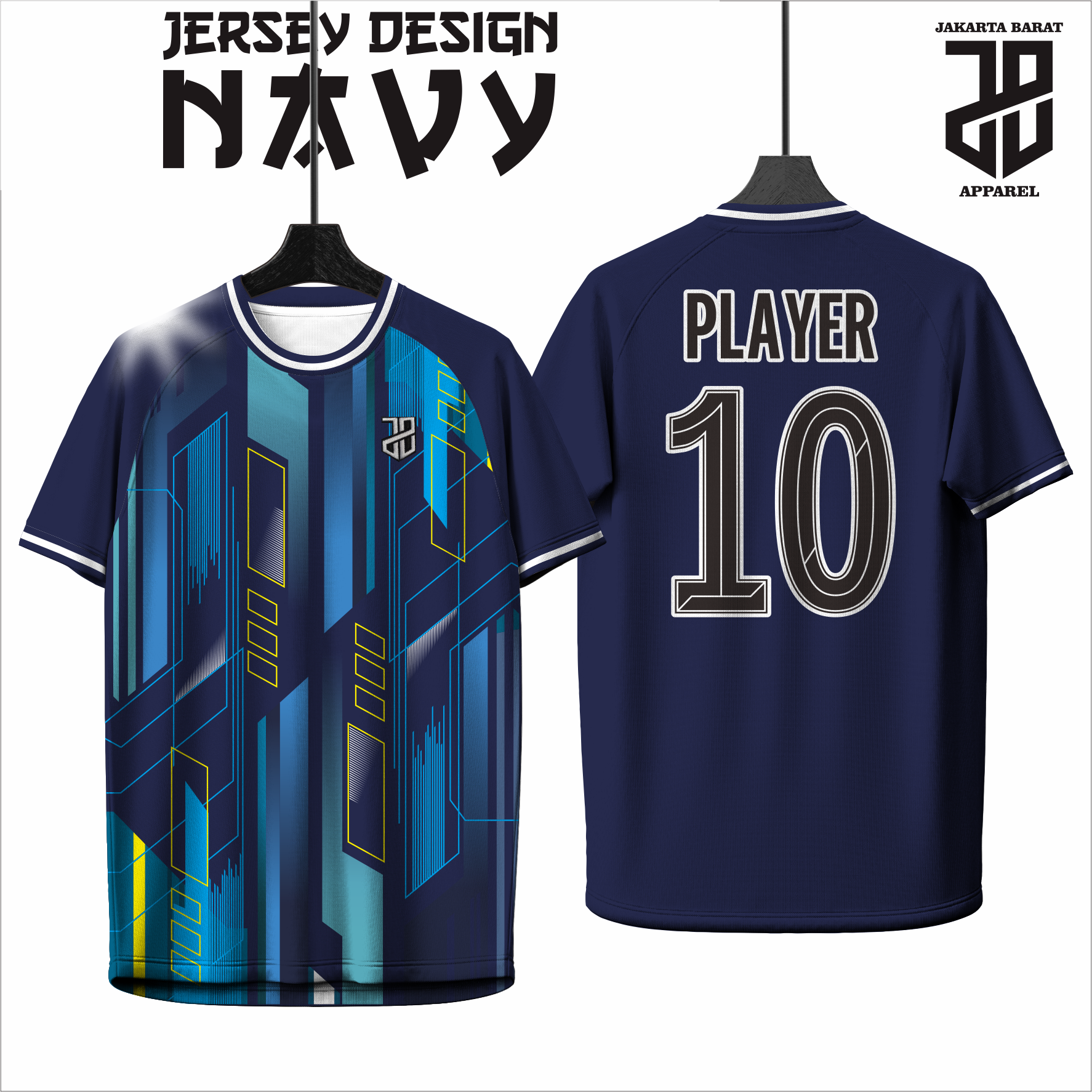 KAOS JERSEY FUTSAL & BADMINTON BAJU   Esport Profesional Motif NAVY Futuristik – Custom Nama & Logo  DRY FIT PREMIUM MURAH KIDS ANAK DAN DEWASA BIG SIZE (Copy) (Copy) (Copy) (Copy)