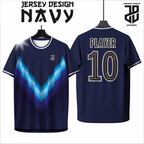 KAOS JERSEY FUTSAL & BADMINTON BAJU Esport NAVY Geometris Kekinian – Nyaman untuk Gaming dan Olahraga  DRY FIT PREMIUM MURAH BAHAN EMBOSH KIDS ANAK DAN DEWASA COWO/CEWE BIG SIZE