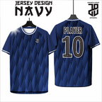 KAOS JERSEY FUTSAL & BADMINTON Esport NAVY Abstract Edition  DRY FIT PREMIUM MURAH BAHAN EMBOSH KIDS ANAK DAN DEWAS COWO/CEWE BIG SIZE