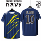 KAOS JERSEY FUTSAL & BADMINTON Esport NAVY Abstract Edition  DRY FIT PREMIUM MURAH BAHAN EMBOSH KIDS ANAK DAN DEWAS COWO/CEWE BIG SIZE