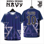 KAOS JERSEY FUTSAL & BADMINTON Esport NAVY Abstract Edition  DRY FIT PREMIUM MURAH BAHAN EMBOSH KIDS ANAK DAN DEWAS COWO/CEWE BIG SIZE