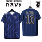 KAOS JERSEY FUTSAL & BADMINTON Esport NAVY Abstract Edition  DRY FIT PREMIUM MURAH BAHAN EMBOSH KIDS ANAK DAN DEWAS COWO/CEWE BIG SIZE