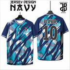 KAOS JERSEY FUTSAL & BADMINTON Esport NAVY Abstract Edition  DRY FIT PREMIUM MURAH BAHAN EMBOSH KIDS ANAK DAN DEWAS COWO/CEWE BIG SIZE