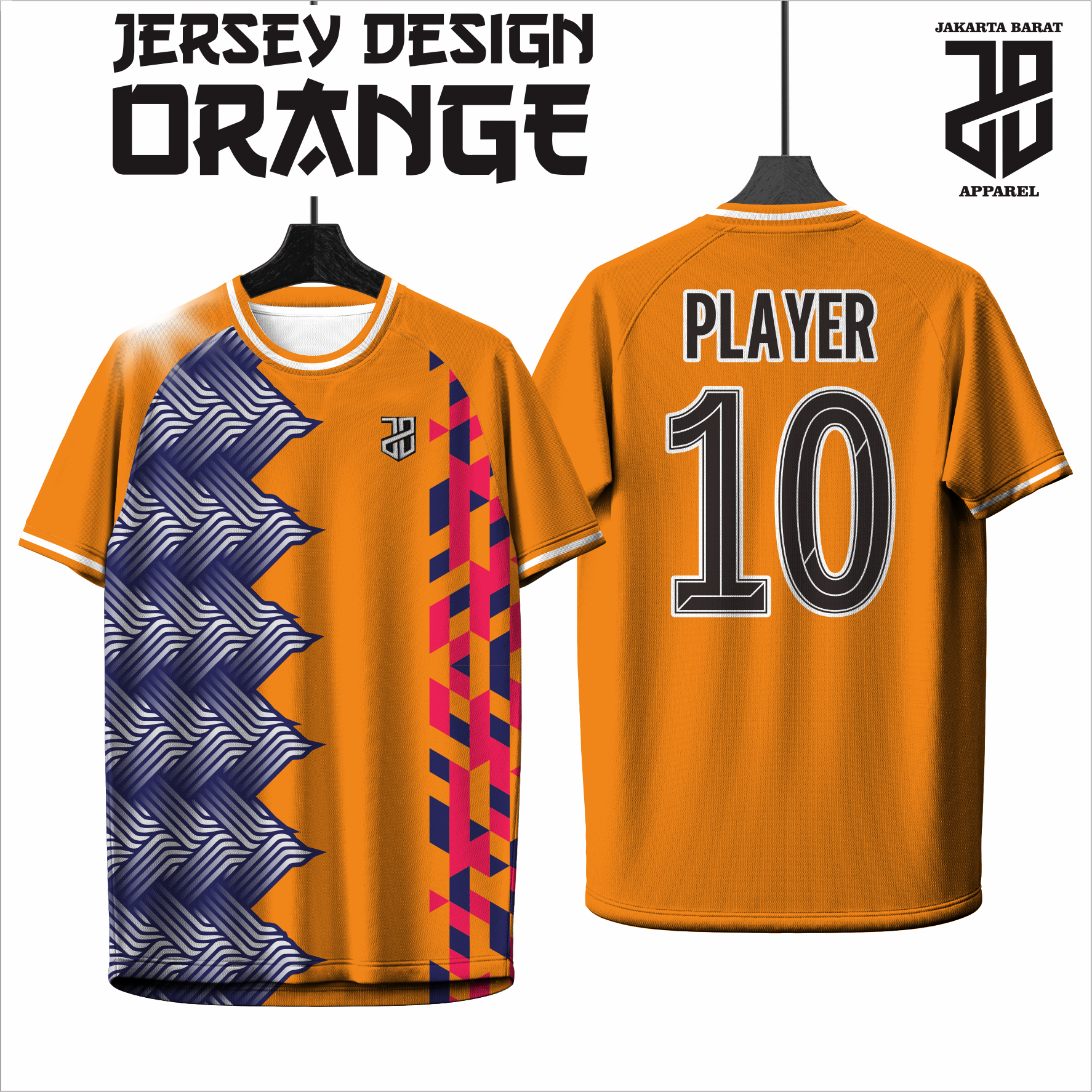 KAOS JERSEY FUTSAL & BADMINTON BAJU Esport ORANGE Geometric – Ringan dan Adem Dipakai  DRY FIT PREMIUM MURAH KIDS ANAK DAN DEWASA BIG SIZE (Copy) (Copy) (Copy) (Copy) (Copy) (Copy)