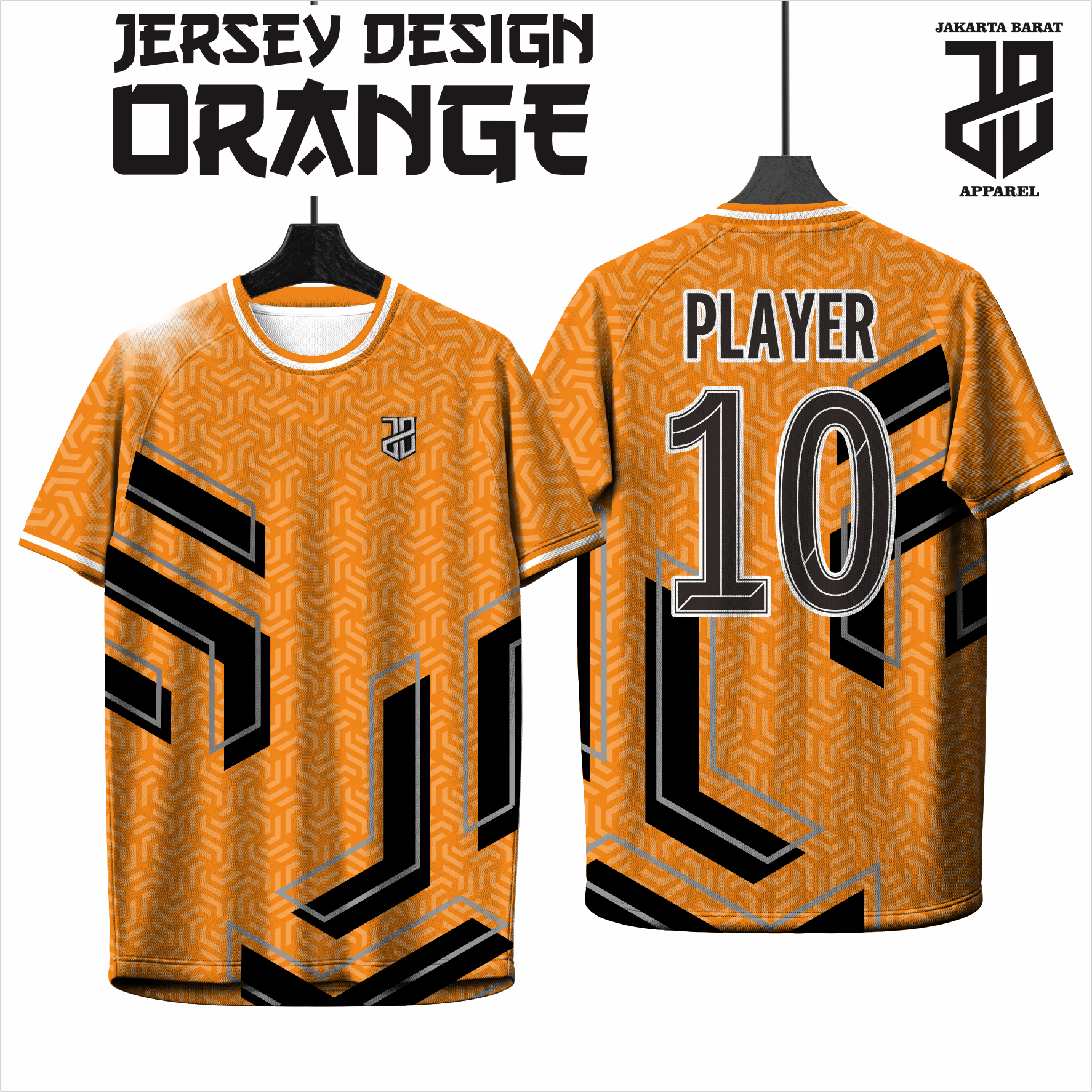 KAOS JERSEY FUTSAL & BADMINTON BAJU Esport ORANGE Geometric – Ringan dan Adem Dipakai  DRY FIT PREMIUM MURAH KIDS ANAK DAN DEWASA BIG SIZE (Copy) (Copy) (Copy) (Copy) (Copy) (Copy)