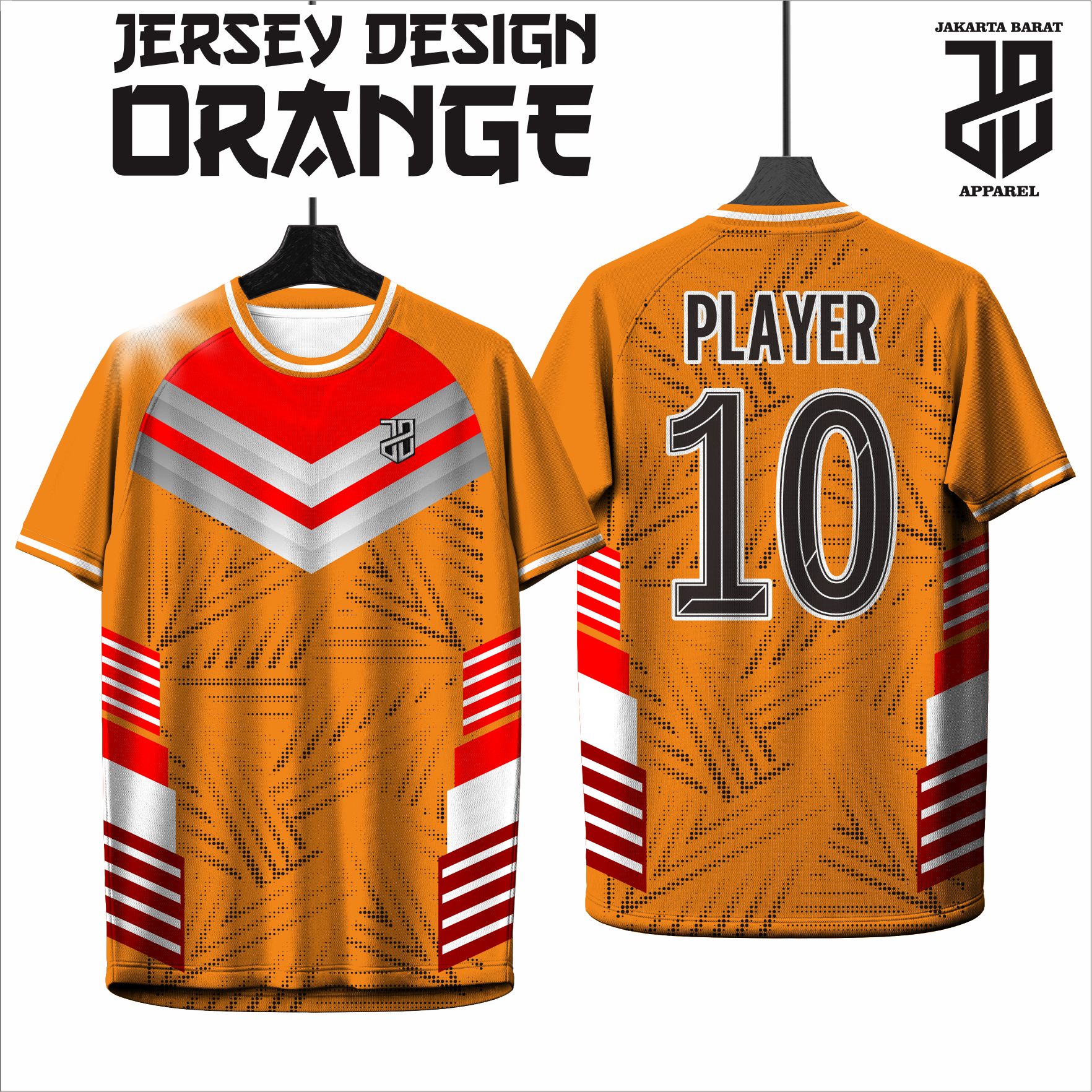 KAOS JERSEY FUTSAL & BADMINTON BAJU Gaming ORANGE Keren Motif Geometris – Nyaman & Stylish  DRY FIT PREMIUM MURAH KIDS ANAK DAN DEWASA BIG SIZE (Copy) (Copy) (Copy)