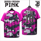KAOS JERSEY FUTSAL & BADMINTON Esport PINK Abstract Edition  DRY FIT PREMIUM MURAH BAHAN EMBOSH KIDS ANAK DAN DEWASA CEWE COWO BIG SIZE