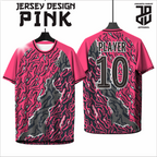 KAOS JERSEY FUTSAL & BADMINTON Esport PINK Abstract Edition  DRY FIT PREMIUM MURAH BAHAN EMBOSH KIDS ANAK DAN DEWASA CEWE COWO BIG SIZE