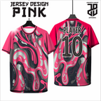 KAOS JERSEY FUTSAL & BADMINTON Esport PINK Abstract Edition  DRY FIT PREMIUM MURAH BAHAN EMBOSH KIDS ANAK DAN DEWASA CEWE COWO BIG SIZE
