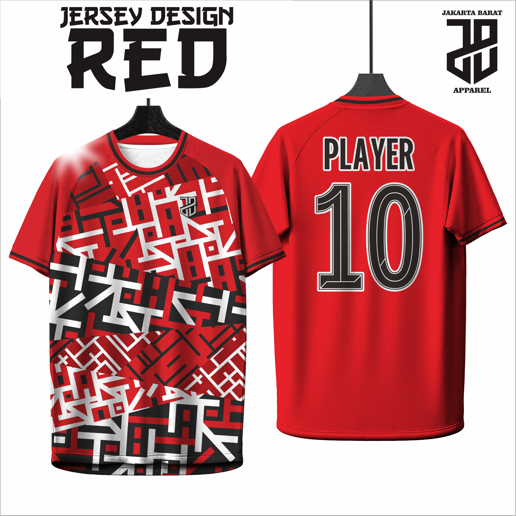 KAOS JERSEY FUTSAL & BADMINTON Esport RED/MERAH Abstract Edition  DRY FIT PREMIUM MURAH KIDS ANAK DAN DEWASA CEWE COWO BIG SIZE (Copy) (Copy) (Copy) (Copy) (Copy)