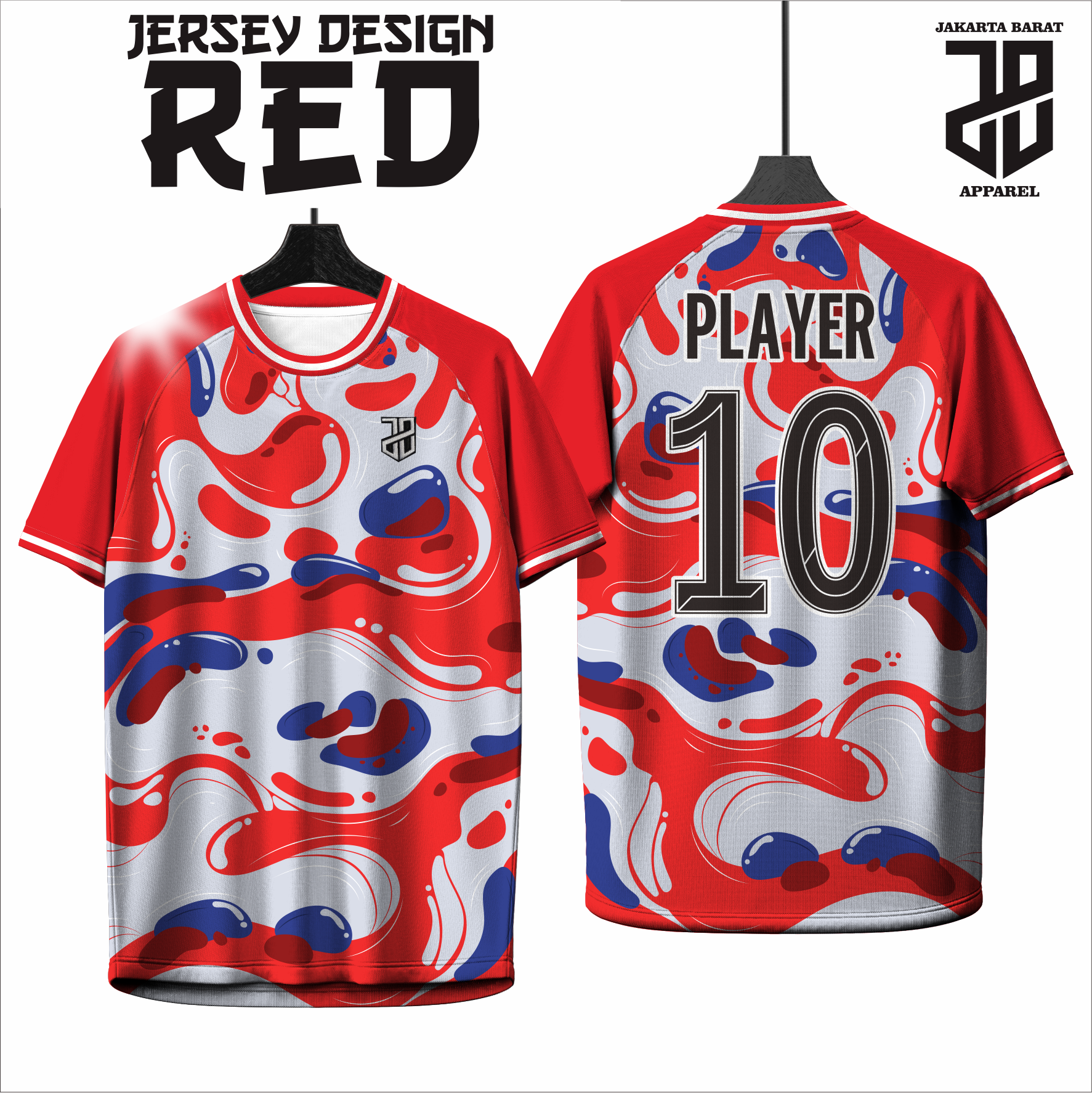 KAOS JERSEY FUTSAL & BADMINTON Esport RED/MERAH Abstract Edition  DRY FIT PREMIUM MURAH KIDS ANAK DAN DEWASA CEWE COWO BIG SIZE (Copy) (Copy) (Copy) (Copy) (Copy)