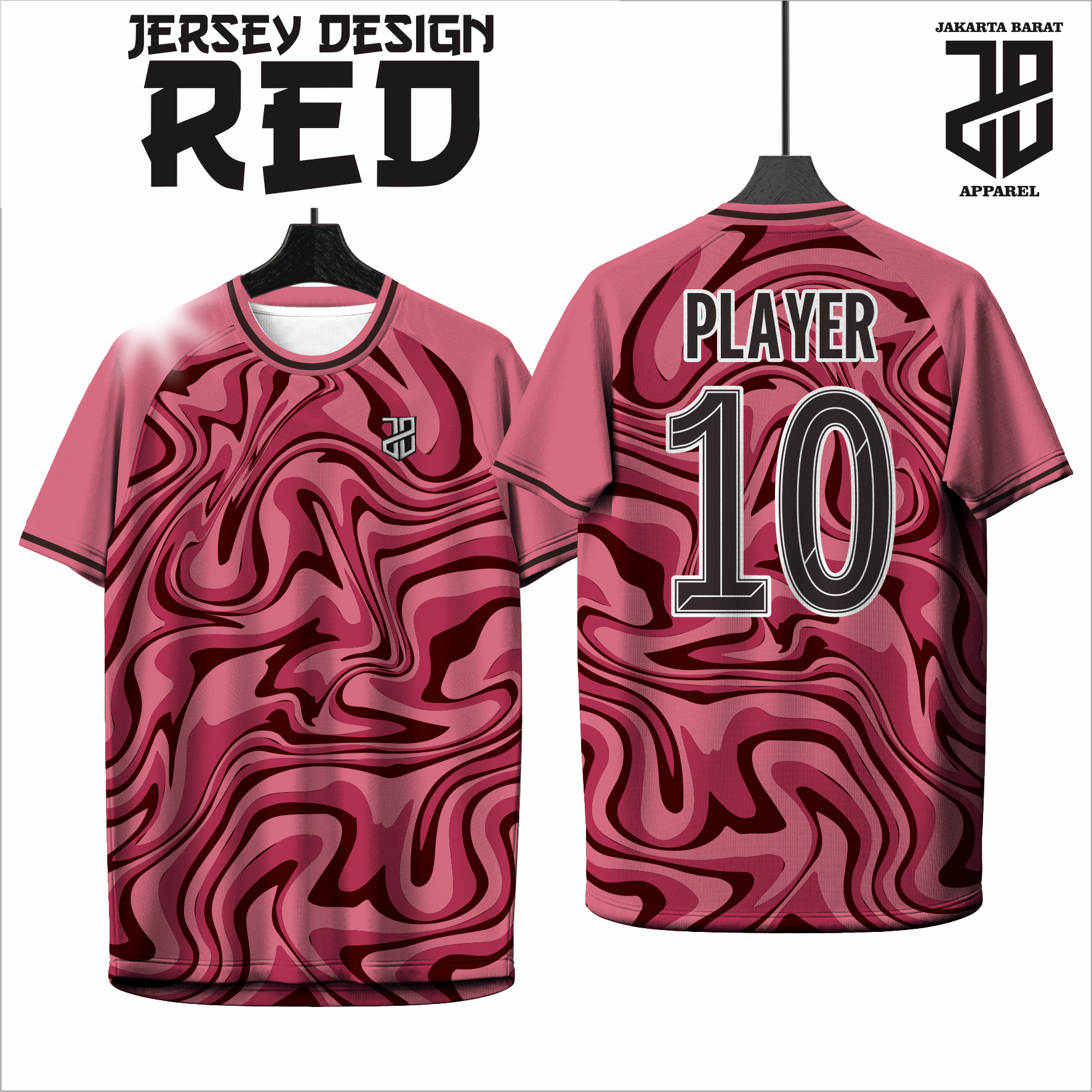 KAOS JERSEY FUTSAL & BADMINTON Esport RED/MERAH Abstract Edition  DRY FIT PREMIUM MURAH KIDS ANAK DAN DEWASA CEWE COWO BIG SIZE (Copy) (Copy) (Copy) (Copy) (Copy)