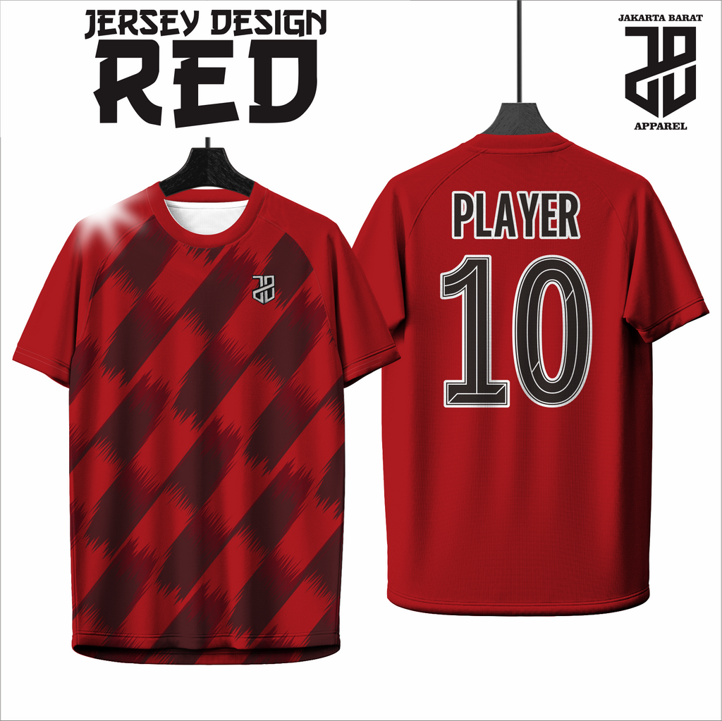 KAOS JERSEY FUTSAL & BADMINTON Esport RED/MERAH Abstract Edition  DRY FIT PREMIUM MURAH KIDS ANAK DAN DEWASA CEWE COWO BIG SIZE (Copy) (Copy) (Copy) (Copy) (Copy) (Copy)
