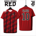 KAOS JERSEY FUTSAL & BADMINTON Esport RED/MERAH Abstract Edition  DRY FIT PREMIUM MURAH KIDS ANAK DAN DEWASA CEWE COWO BIG SIZE (Copy) (Copy) (Copy) (Copy) (Copy) (Copy)