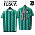 KAOS JERSEY FUTSAL & BADMINTON Custom TOSCA Edition  DRY FIT PREMIUM BAHAN EMBOSH MURAH KIDS ANAK DAN DEWASA BIG SIZE