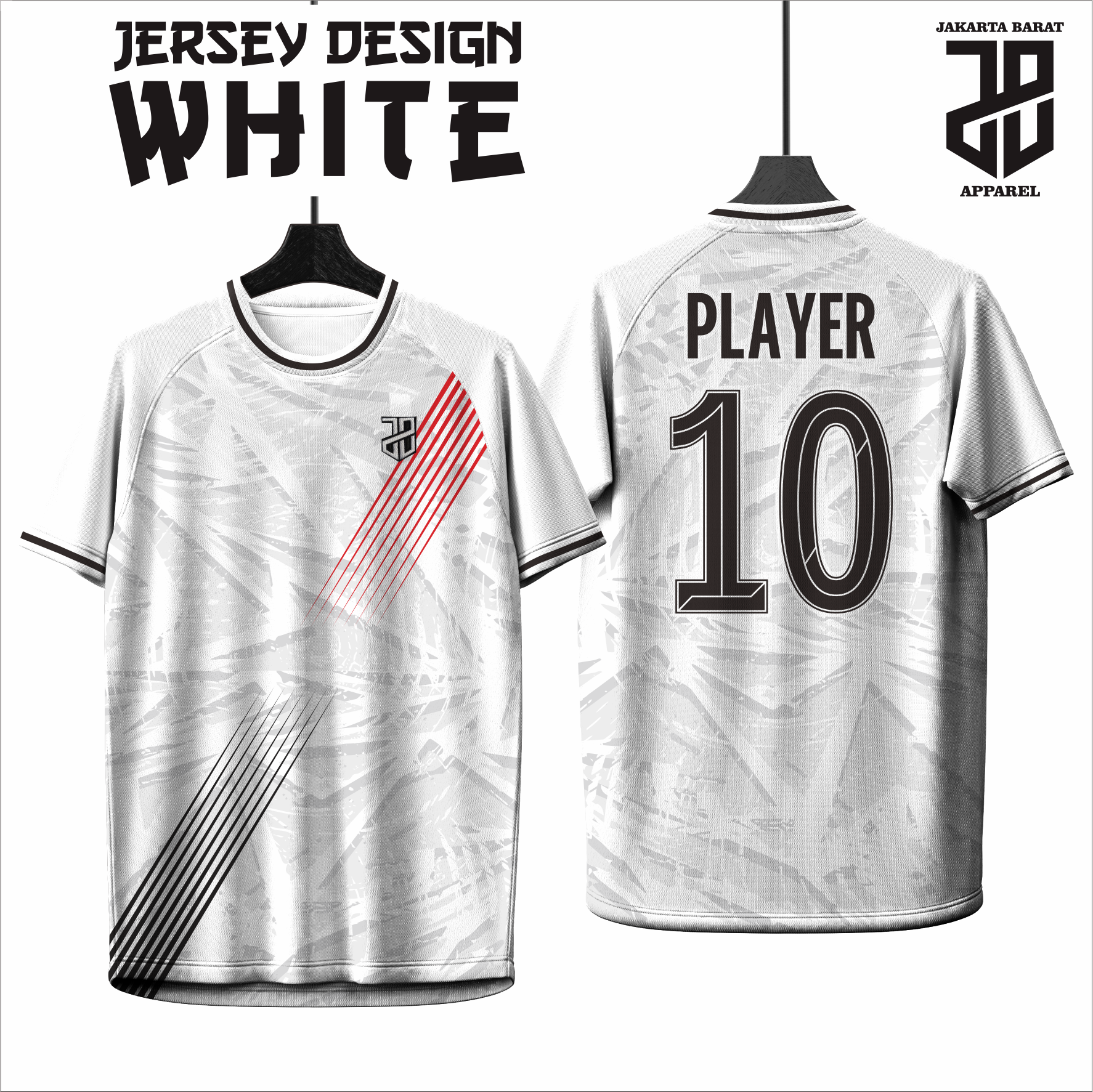 KAOS JERSEY FUTSAL & BADMINTON Esport WHITE/PUTIH Abstract Edition  DRY FIT PREMIUM MURAH BAHAN JERSEY EMBOSH KIDS ANAK DAN DEWASA BIG SIZE (Copy) (Copy) (Copy) (Copy) (Copy)