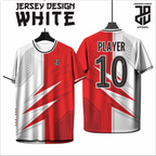 KAOS JERSEY FUTSAL & BADMINTON Esport WHITE/PUTIH Abstract Edition  DRY FIT PREMIUM MURAH BAHAN JERSEY EMBOSH KIDS ANAK DAN DEWASA COWO/CEWE BIG SIZE