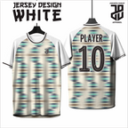 KAOS JERSEY FUTSAL & BADMINTON Esport WHITE/PUTIH Abstract Edition  DRY FIT PREMIUM MURAH BAHAN JERSEY EMBOSH KIDS ANAK DAN DEWASA COWO/CEWE BIG SIZE