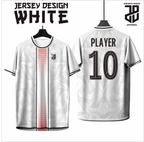 KAOS JERSEY FUTSAL & BADMINTON Esport WHITE/PUTIH Abstract Edition  DRY FIT PREMIUM MURAH BAHAN JERSEY EMBOSH KIDS ANAK DAN DEWASA BIG SIZE