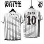 KAOS JERSEY FUTSAL & BADMINTON Esport WHITE/PUTIH Abstract Edition  DRY FIT PREMIUM MURAH BAHAN JERSEY EMBOSH KIDS ANAK DAN DEWASA BIG SIZE