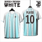 KAOS JERSEY FUTSAL & BADMINTON Esport WHITE/PUTIH Abstract Edition  DRY FIT PREMIUM MURAH BAHAN JERSEY EMBOSH KIDS ANAK DAN DEWASA BIG SIZE