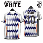 KAOS JERSEY FUTSAL & BADMINTON Esport WHITE/PUTIH Abstract Edition  DRY FIT PREMIUM MURAH BAHAN JERSEY EMBOSH KIDS ANAK DAN DEWASA BIG SIZE