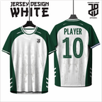 KAOS JERSEY FUTSAL & BADMINTON Esport WHITE/PUTIH Abstract Edition  DRY FIT PREMIUM MURAH BAHAN EMBOSH KIDS ANAK DAN DEWASA BIG SIZE